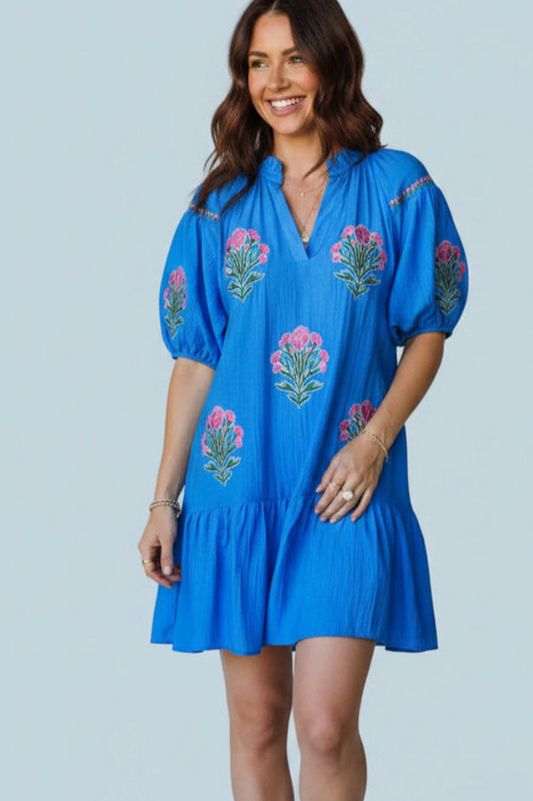 The Blue Blossom Dress